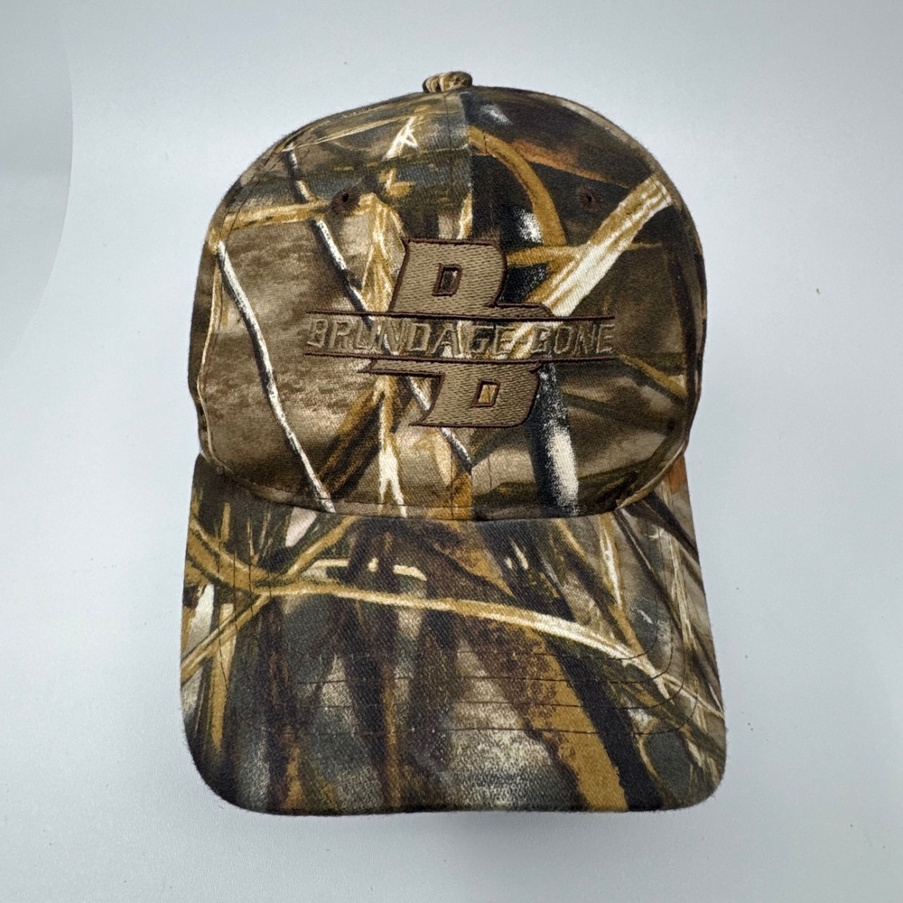 Dog Daze Brundage Bone Camo Snapback Hat Mens The Contractors Choice Brown Cap